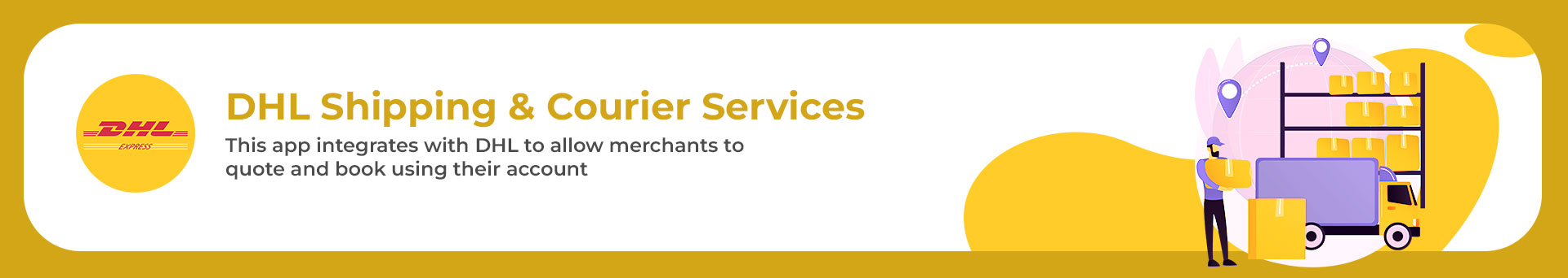 DHL Shipping Installation on Shopify App